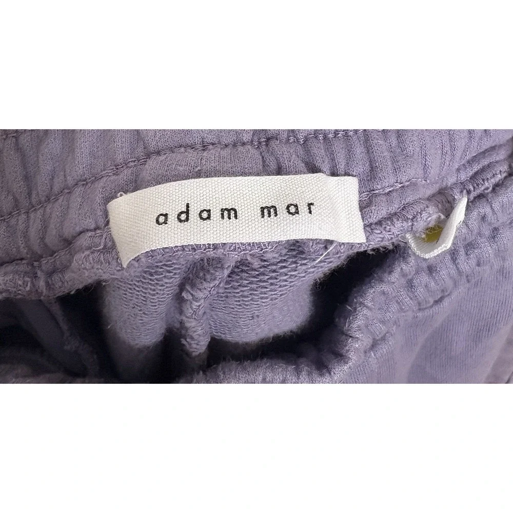 Adam Mar Mens Drawstring‎ Sweat Shorts Purple XL